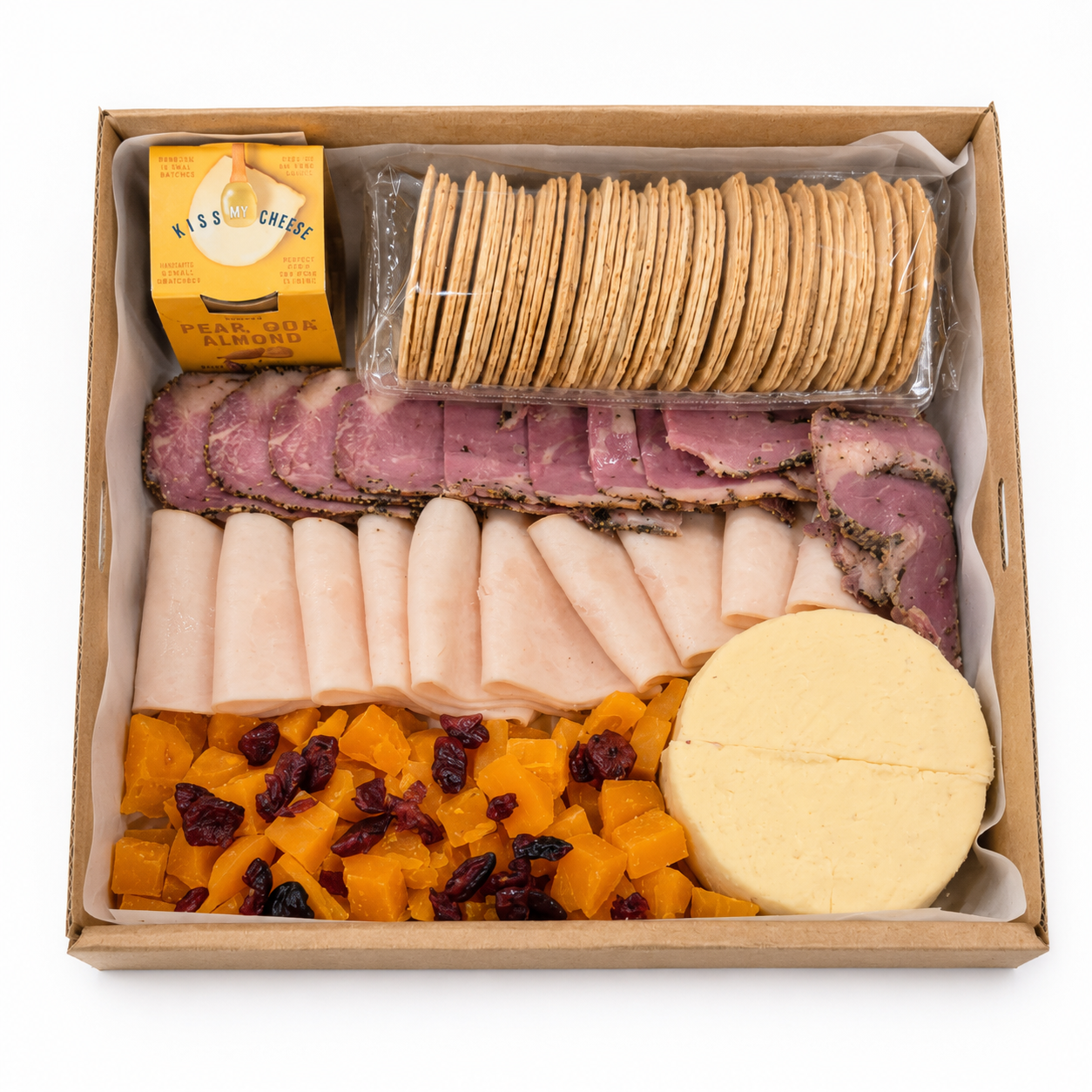 Regular Pork-Free Meat and Cheese Platter
